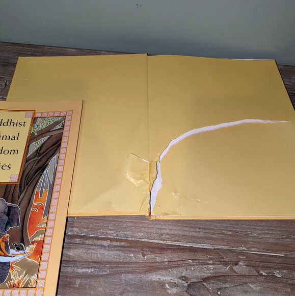 Buddhist Animal Wisdom Stories by McGinnis, Mark W. (2004) Hardcover *damaged* - Picture 3 of 10